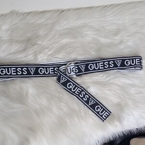 Guess Monochrome Logo Belt